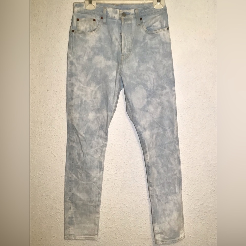 Levi’s tye-dye big “E” 501 jeans size 27
